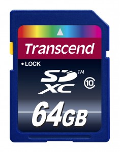 Transcend lança no Brasil cartão de memória de 64GB